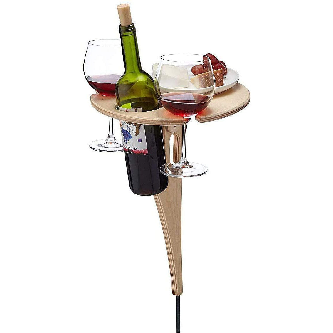 Wooden Outdoor Folding Wine Table