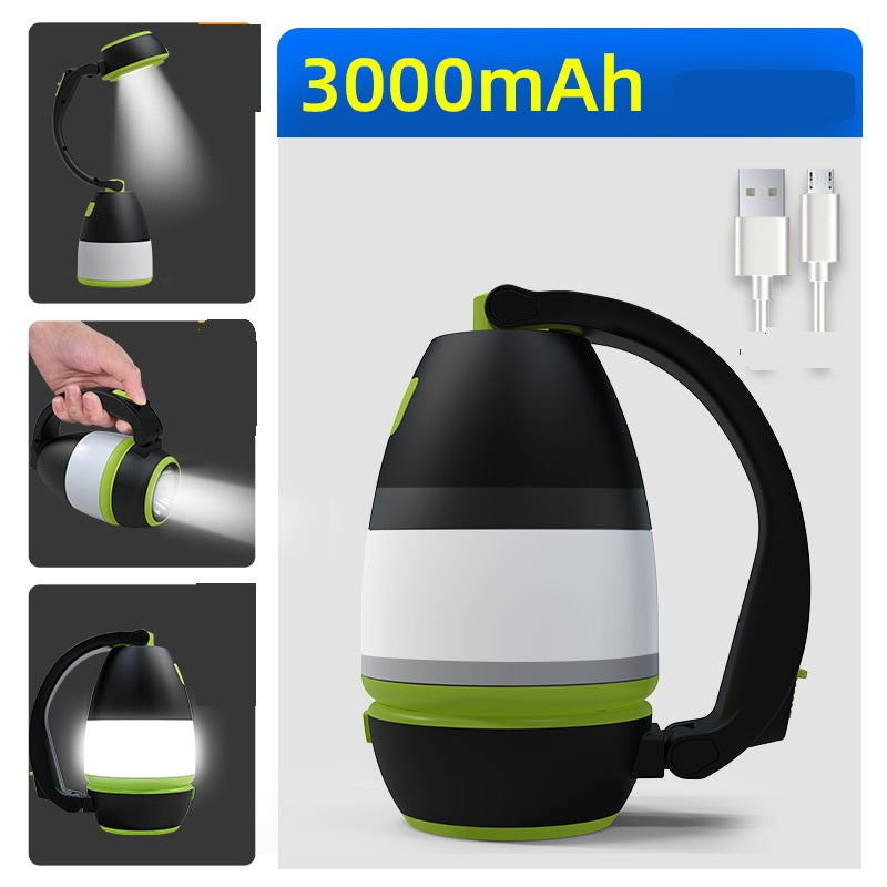 Tent camping rechargeable led light