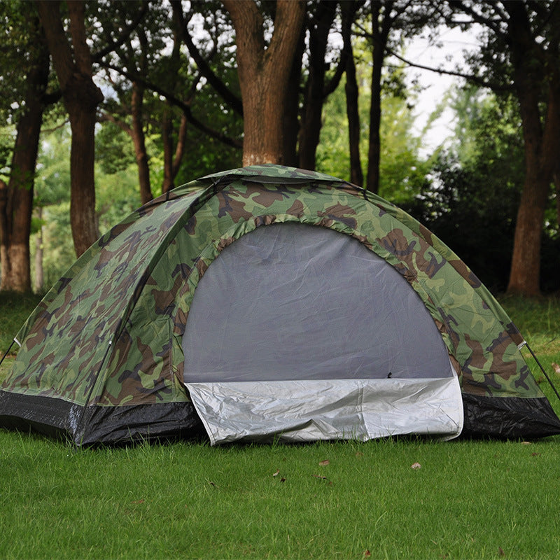 Double Camouflage Camping Tent