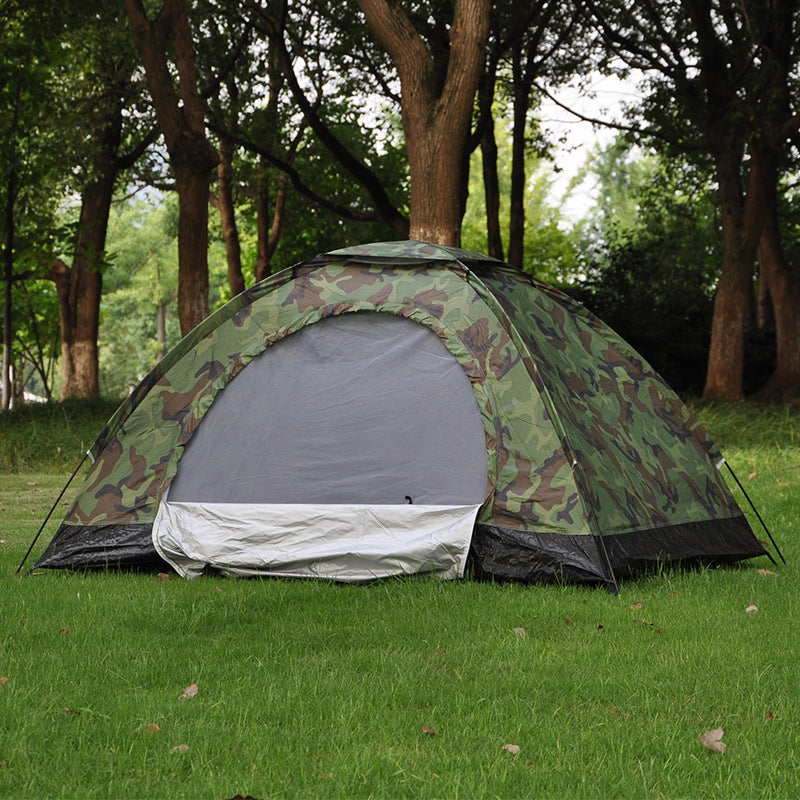 Double Camouflage Camping Tent