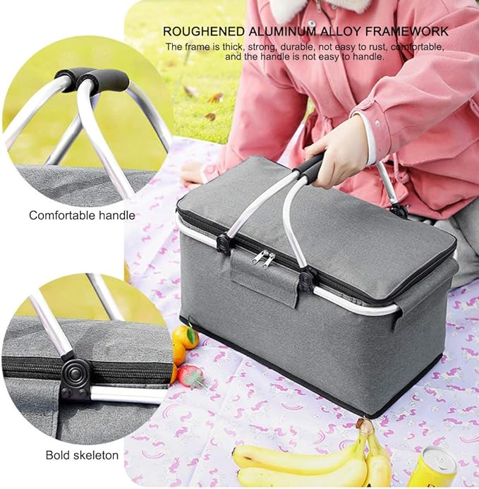 Folding Picnic Cooler Bag