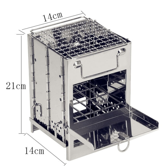 Mini Outdoor Firewood Stove