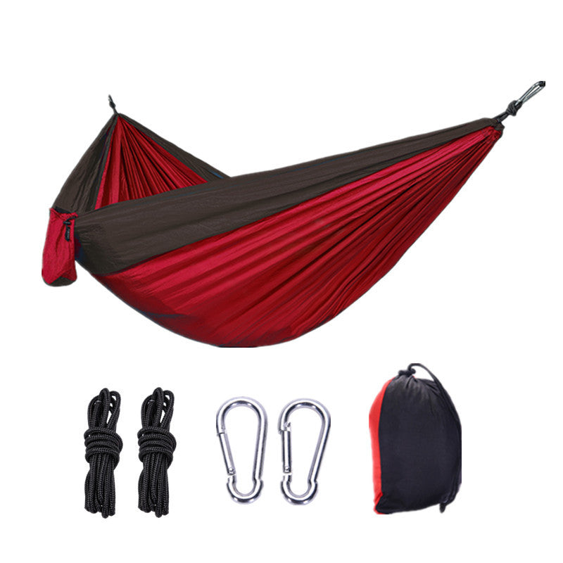 Double nylon hammock