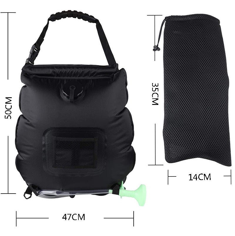 Outdoor solar shower bag 20L